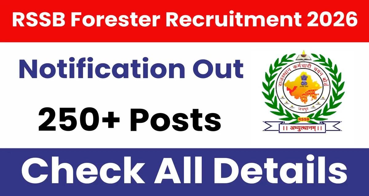 RSSB Forester Recruitment 2026